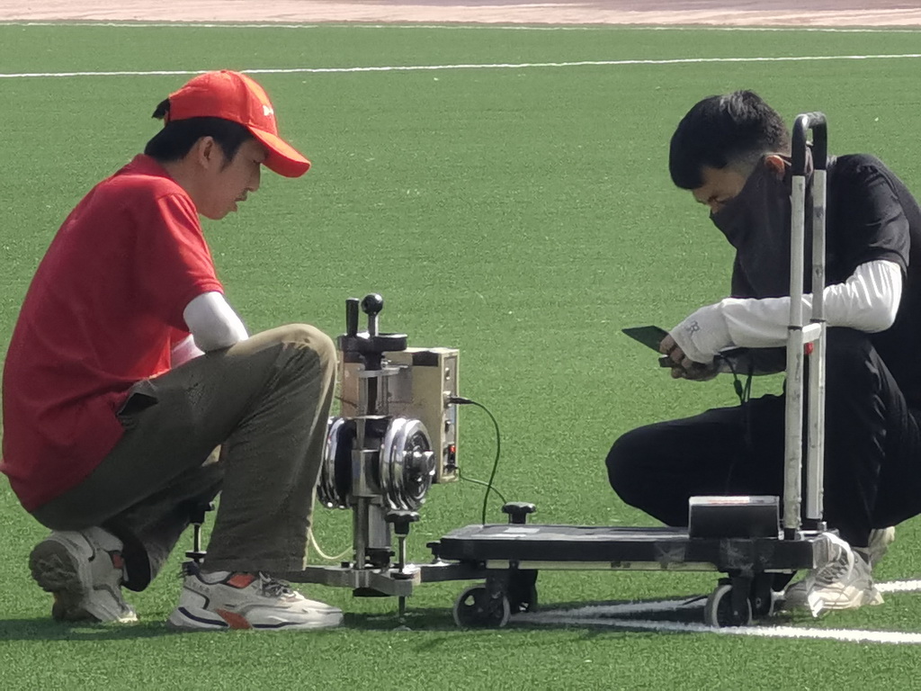 华中农业大学西运动场维修改造项目顺利验收 华中农业大学西运动场维修改造项目顺利验收